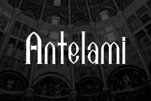 Antelami Font: A Gothic-Inspired Typeface for Bold Digital Design