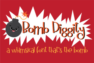 Bomb Diggity: A Playful Font for Creative Makers