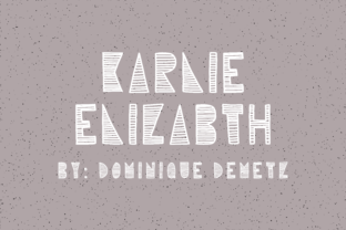 Bringing Personality to Branding with the Karlie Elizabeth Font