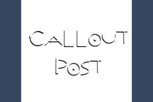 Callout Post: A Decorative Font That Elevates Campaign Visuals
