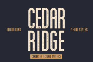 Cedar Ridge Typeface: Crafting Clear and Bold Campaigns