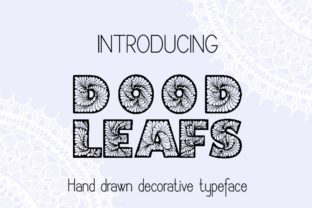 Doodleafs: A Handdrawn Typeface for Digital Creativity