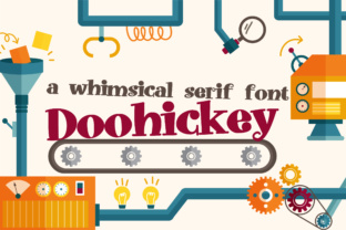 Doohickey Font: A Whimsical Serif for Creative Makers