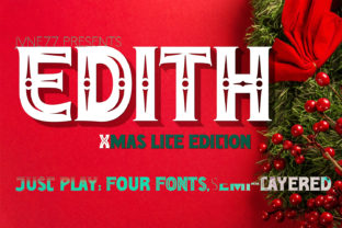 Edith Family: A Timeless Typeface for Craft Creators
