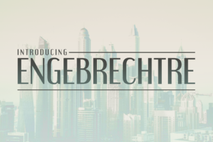 Engebrechtre Font Review: A Bold Choice for Display Typography