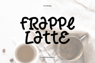 Frappe Latte Font Review: A Handmade Sans Serif for Authentic Design Projects