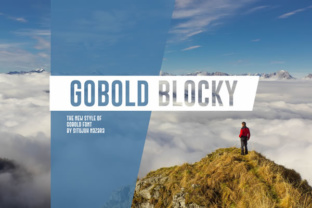 Gobold Blocky Font: A Playful Typeface for Polished Branding