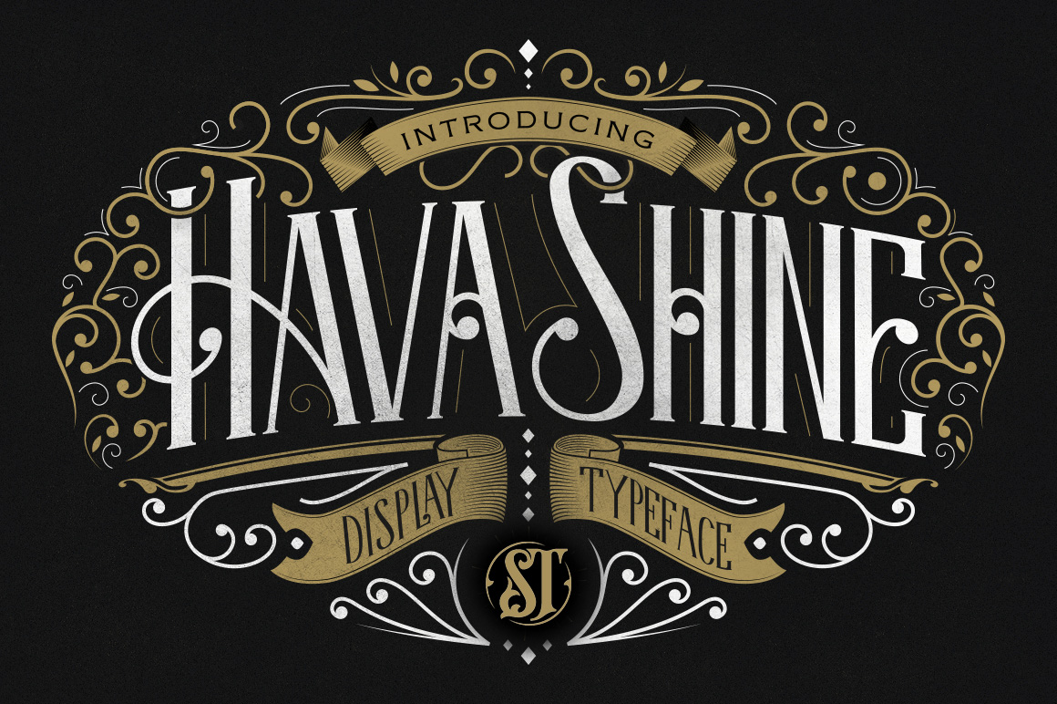 Hava Shine Font: A Decorative Typeface That Shines in Digital Design