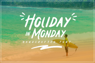 Holiday in Monday: A Stylish Sans Serif Font for Editorial Design