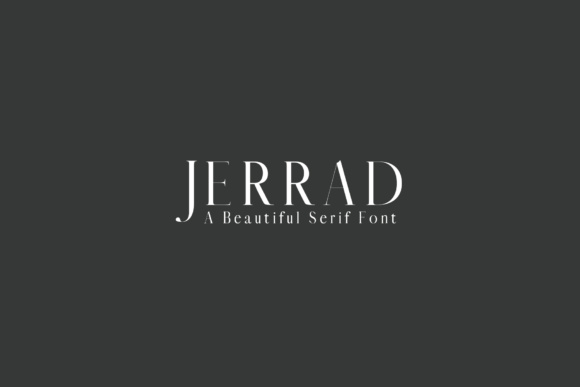 Jerrad Font: A Stylish Typeface for Memorable Branding