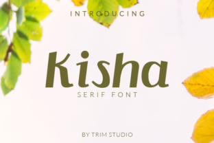 Kisha Font: A Simple Typeface That Elevates Brand Design