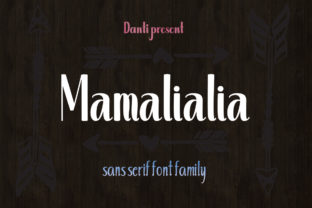 Mamalialia Font: A Modern Typeface for Digital Design