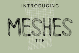 Meshes Font: A Polished 3D Touch for Digital Branding