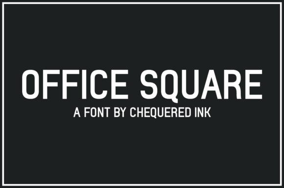 Office Square Font: A Polished Choice for Web Design Projects