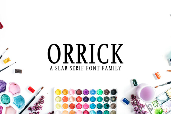 Orrick Font: A Slab Serif with Editorial Elegance
