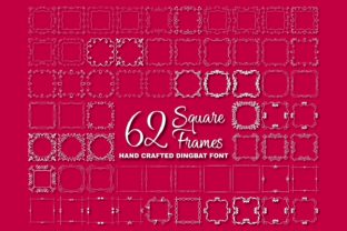 Square Frames Font: A Display Typeface for Digital Branding