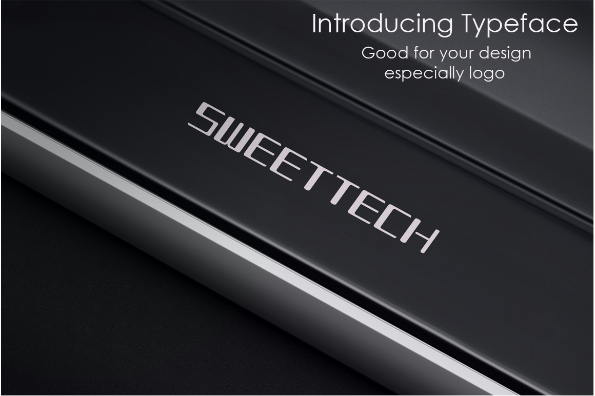 Sweettech Typeface: A Polished Addition to Your Brand Identity