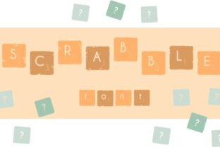 The Scrabble: A Designer’s Honest Take on a Playful Typeface